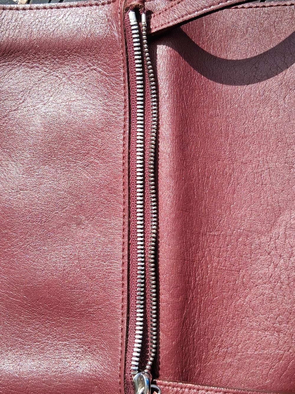 Shinola Burgundy Leather Wallet Insert - Picture 9 of 9